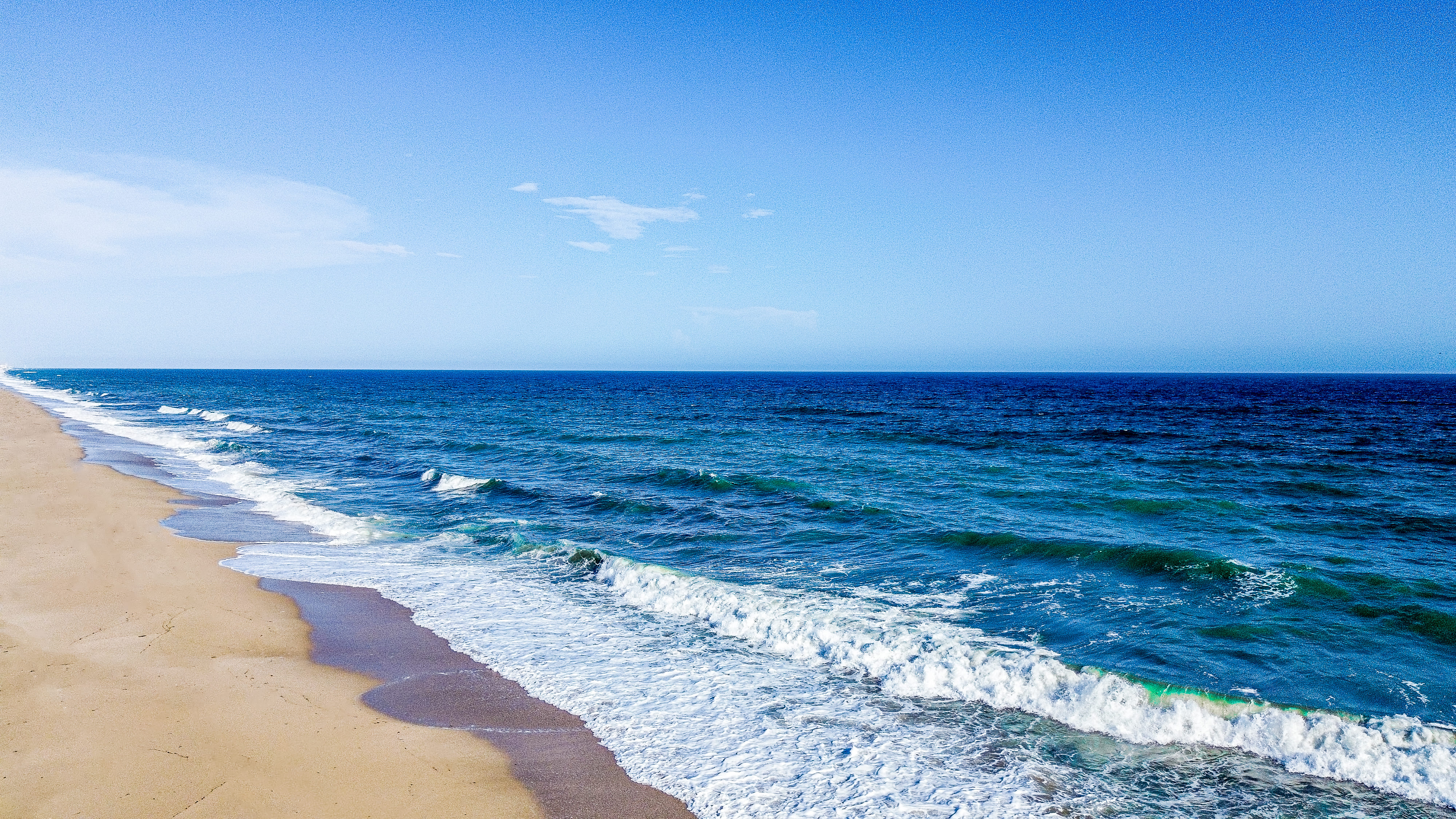 Rocky point beach landscape
